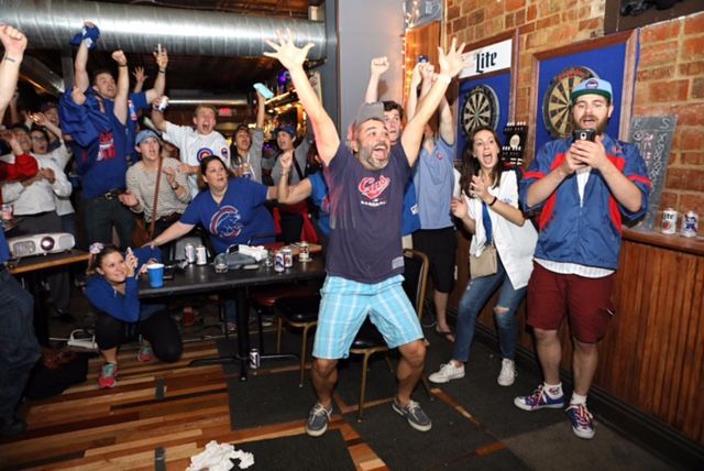 Cubs fans in St. Louis
